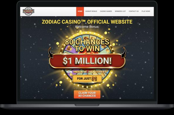 Zodiac Casino desktop